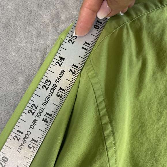 J.Crew Shirt Mens XL Green Brushed Twill Classic Long Sleeve Super Soft - Picture 9 of 11